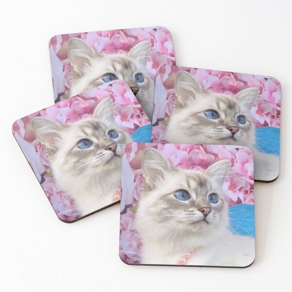Item preview, Saoirse the ragdoll cat queen designed and sold by Fluffycat2020.