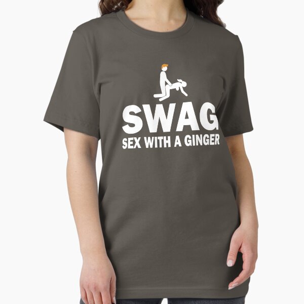 Vista previa del artículo con la obra «Divertido SWAG sexo con un jengibre», diseñado y vendido por BeyondEvolved.