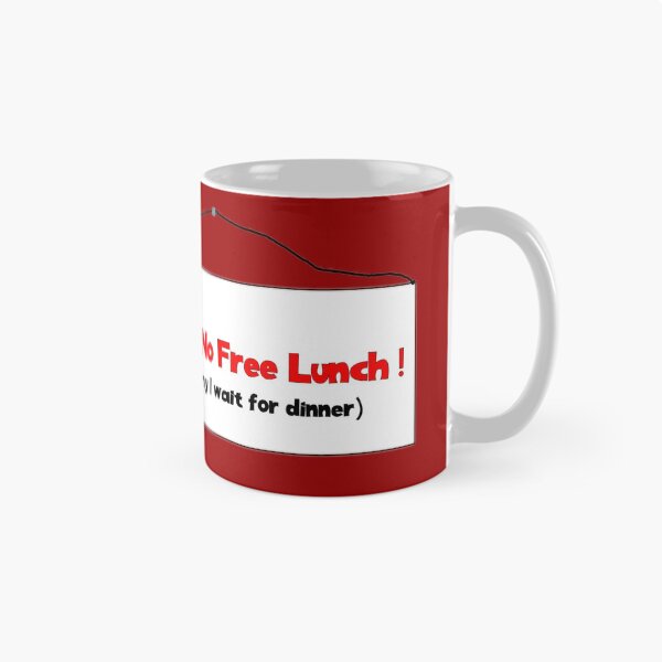 Item preview, NO FREE LUNCH designed and sold by THE AMERICAN TEEVANGELIST.