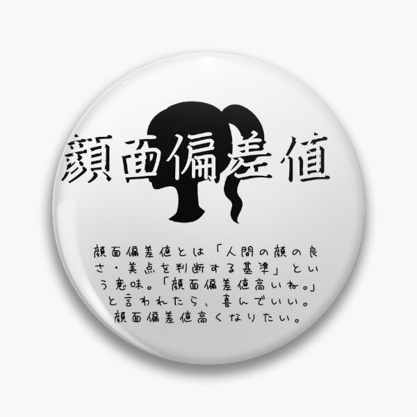 Item preview, Facial deviation value（顔面偏差値） designed and sold by kaedeyk.