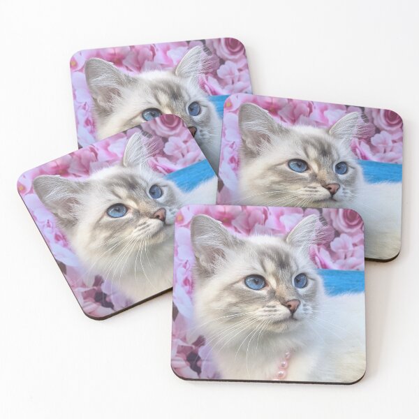 Item preview, Saoirse the ragdoll cat queen designed and sold by Fluffycat2020.