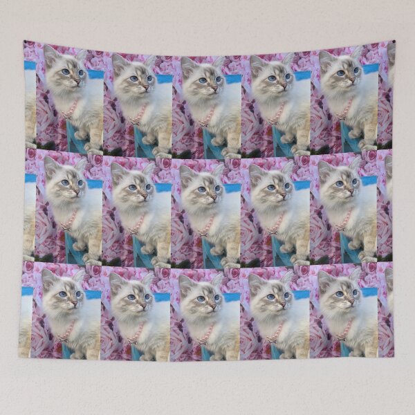 Item preview, Saoirse the ragdoll cat queen designed and sold by Fluffycat2020.