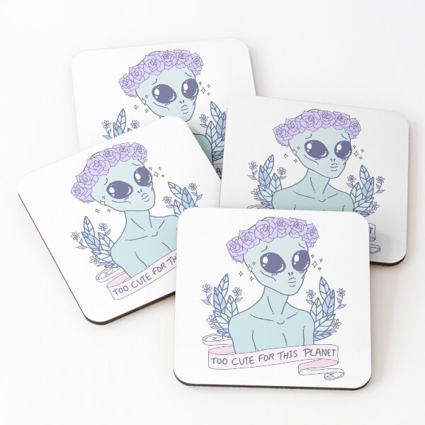 Item preview, Too Cute For This Planet Alien designed and sold by Puffoo.