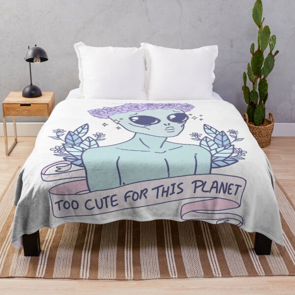 Item preview, Too Cute For This Planet Alien designed and sold by Puffoo.
