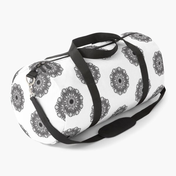 Item preview, Mandala Flower Black and White designed and sold by Archer25.