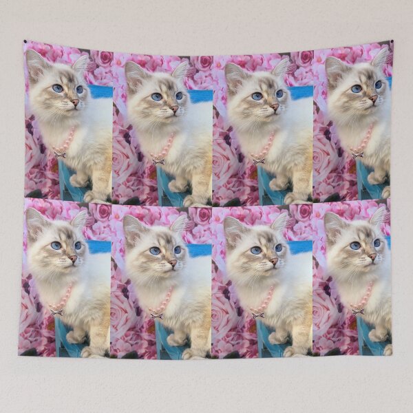 Item preview, Saoirse the ragdoll cat queen designed and sold by Fluffycat2020.