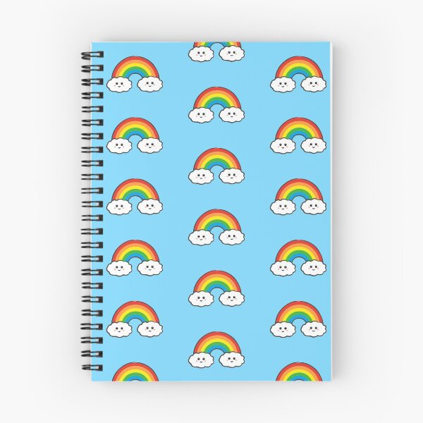Item preview, Smiling Happy Rainbow Cloud Guys designed and sold by PrintAngels.