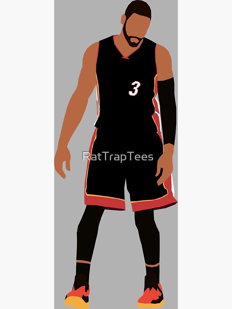 xavierjfong Dwyane Wade 'Flash' Nickname Jersey - Miami Heat T-Shirt