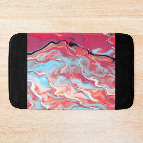 Item preview, Pink, White, and Blue Swirl Abstract designed and sold by Latorih10.