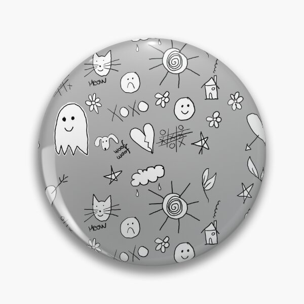 Item preview, Ignorant Tattoo Style Doodles with Hearts, Stars and TicTacToe designed and sold by 10pmCreations.