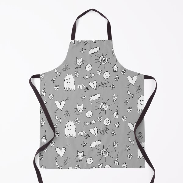 Item preview, Ignorant Tattoo Style Doodles with Hearts, Stars and TicTacToe designed and sold by 10pmCreations.
