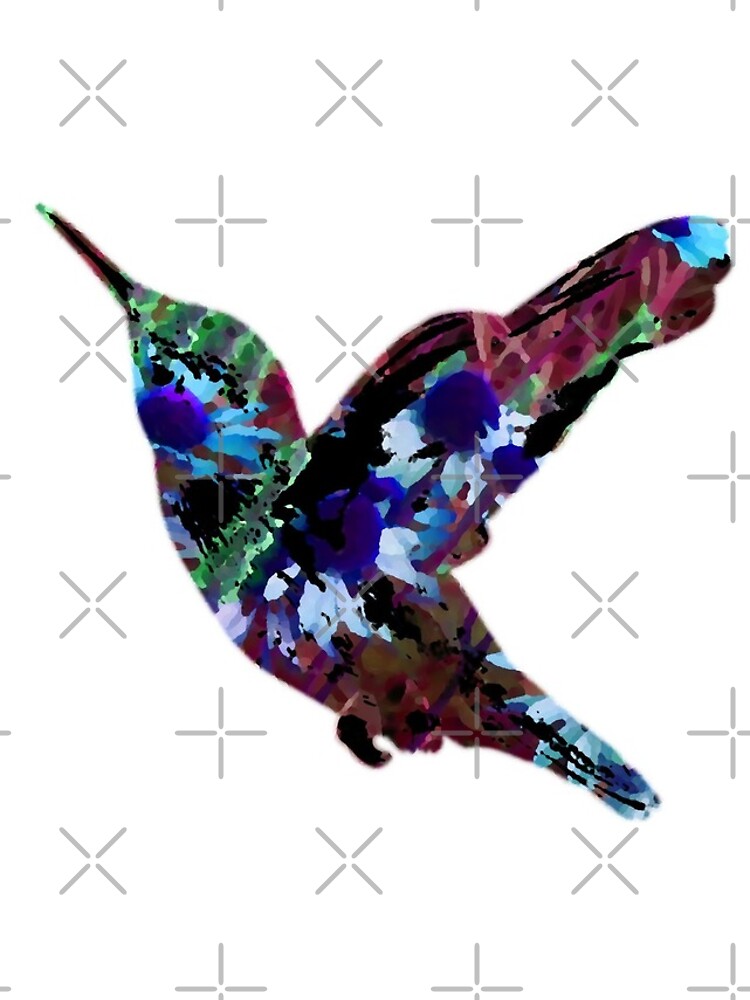 Thumbnail 4 of 4, Samsung Galaxy Phone Case, Colorful Hummingbird designed and sold by Reverie214.
