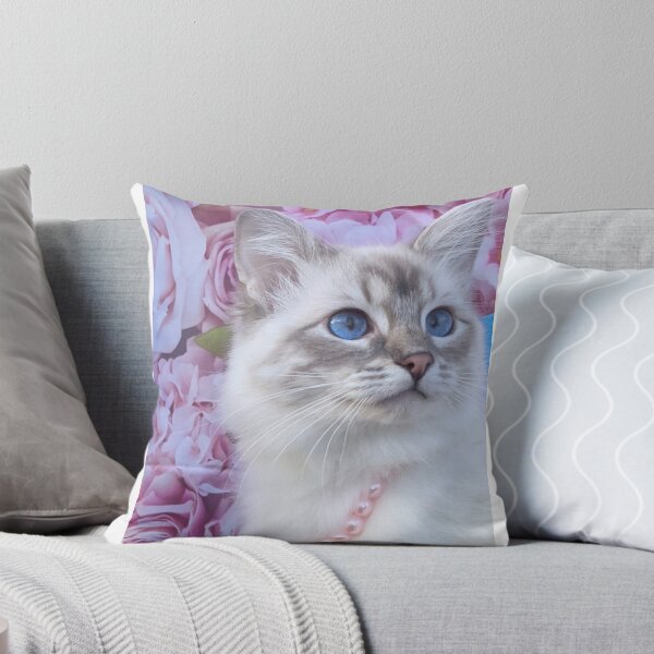 Item preview, Saoirse the ragdoll cat queen designed and sold by Fluffycat2020.