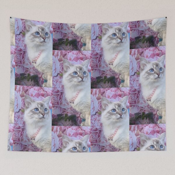 Item preview, Saoirse the ragdoll cat queen designed and sold by Fluffycat2020.
