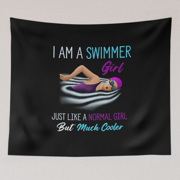 Item preview, funny swimmer girl definition, for girls who love designed and sold by Gift Hup.