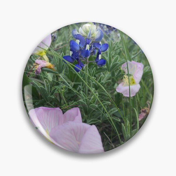 Item preview, Bluebonnets with Pink Wildflowers designed and sold by Catherine Kerr.