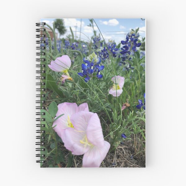 Item preview, Bluebonnets with Pink Wildflowers designed and sold by Catherine Kerr.