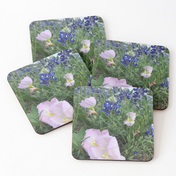 Item preview, Bluebonnets with Pink Wildflowers designed and sold by Catherine Kerr.