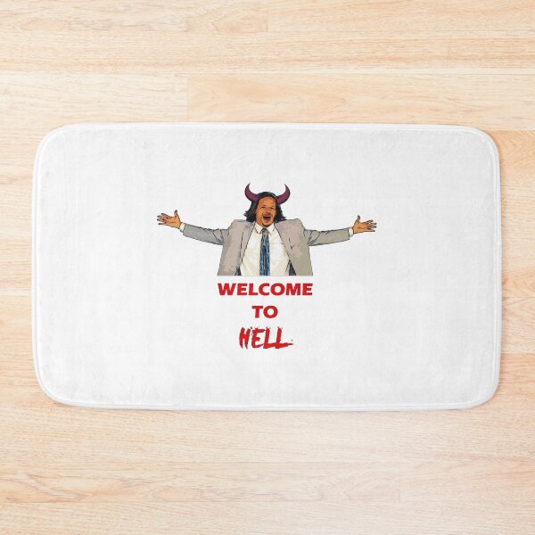 Item preview, Welcome To Hell designed and sold by BeardyBirdman.