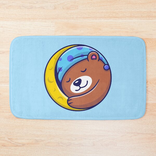 Item preview, DengoBear sleeping moon designed and sold by dengobear.