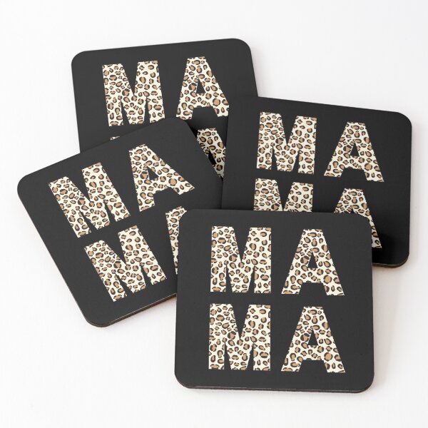Item preview, Mama Leopard Print Letter Text for Our Favorite Mom  designed and sold by ArtBIU.