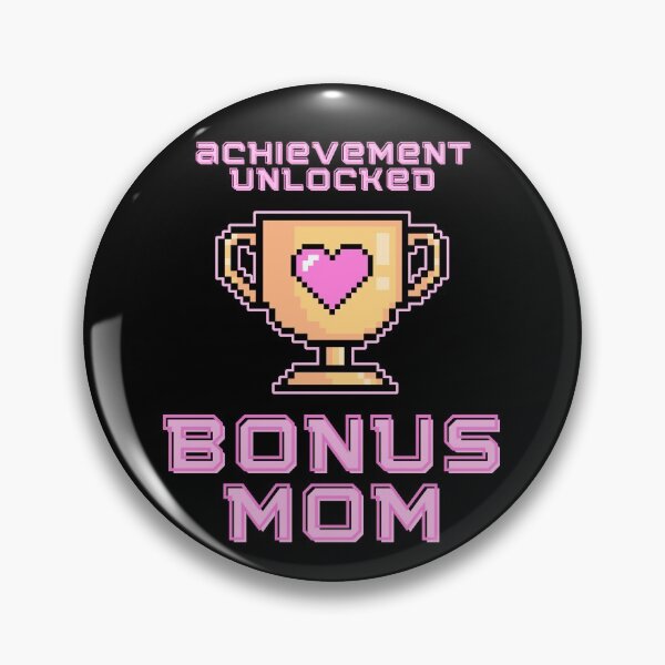 Item preview, Achievement Unlocked Bonus Mom Gamer Award Design designed and sold by modernfamgear.