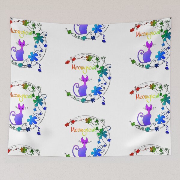 Item preview, Meowgical designed and sold by Rebecca Stuart-Milgate.