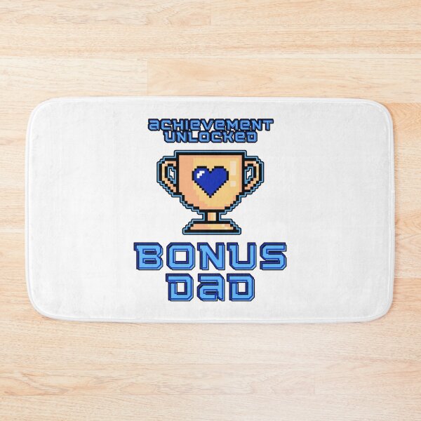 Item preview, Achievement Unlocked Bonus Dad Gamer Award Design designed and sold by modernfamgear.