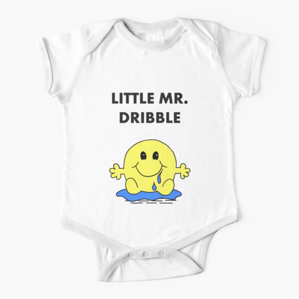 Mr Dribble Short Sleeve Baby One-Piece