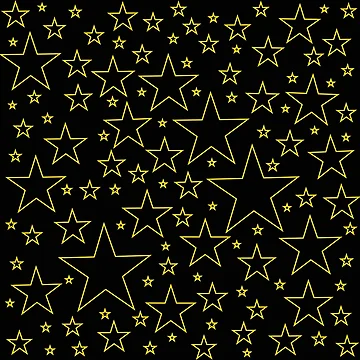 Artwork thumbnail, Outlined Stars Pattern by RickDesigns