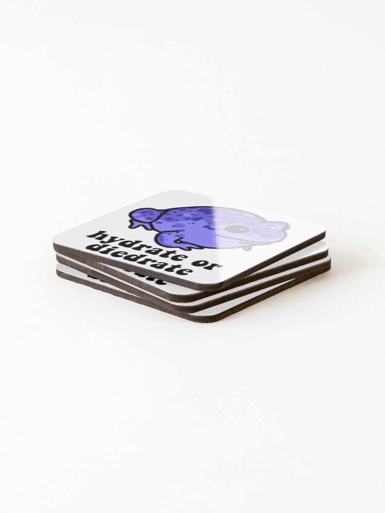 Alternate view of Hydrate or Diedrate Frog Coasters (Set of 4)