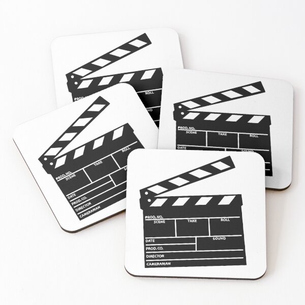 Item preview, Black and White Clapperboard with Text designed and sold by abhatia904.