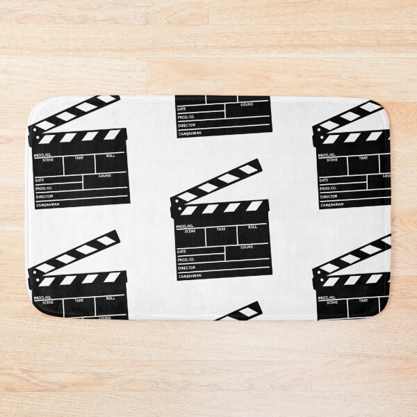 Item preview, Black and White Clapperboard with Text designed and sold by abhatia904.