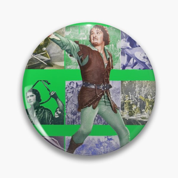 Item preview, ERROL FLYNN as Robin Hood Collage designed and sold by Love30smovies.