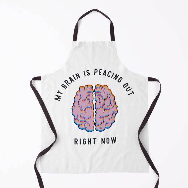 Item preview, My Brain Is Peacing Out designed and sold by The Cosmic Turtle.
