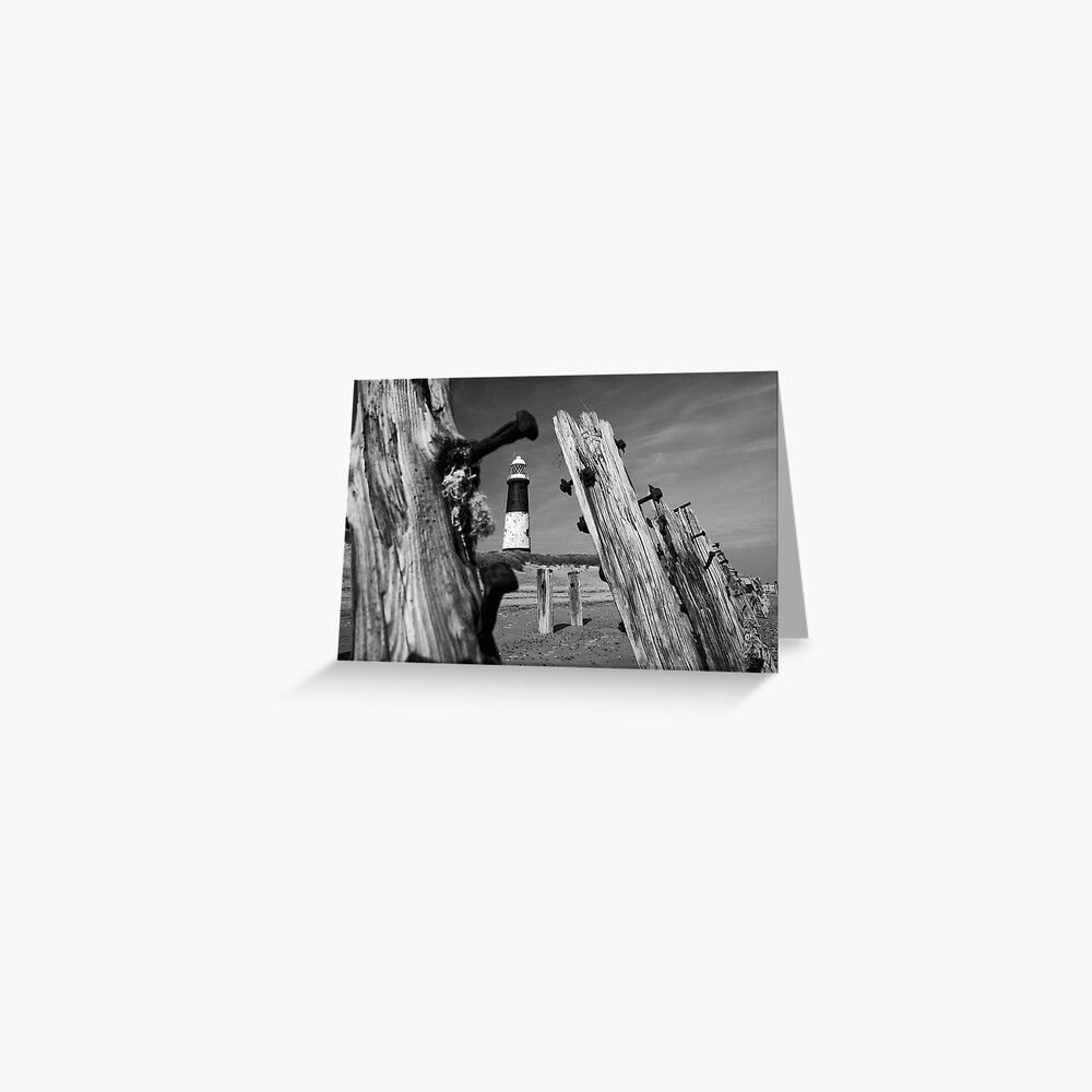 Spurn Point Lighthouse Greeting Card