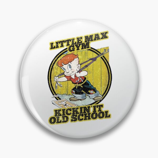 Item preview, Little Max Gym Kickin it Old School for hardcore work buffs distressed Look designed and sold by kieljo.