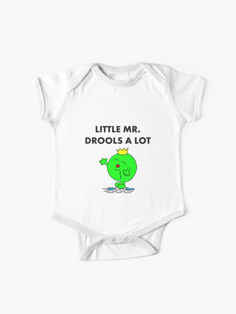 Mr Drools A Lot Baby One Piece By Linesdesigns Redbubble