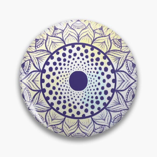 Aperçu de l'œuvre Les mandalas pointillés. créée et vendue par LemonBlueTigers.