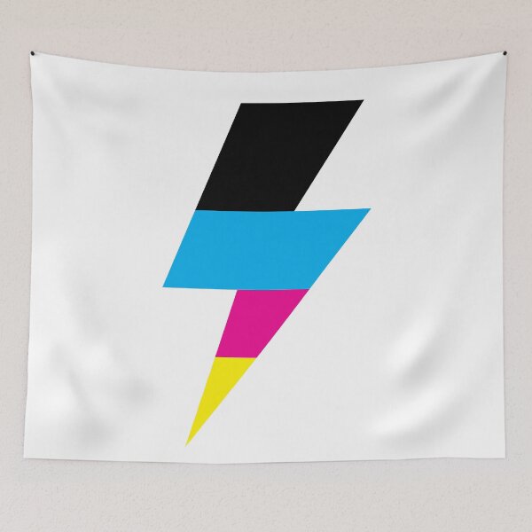 Item preview, CMYK lightning black designed and sold by Starstacks.