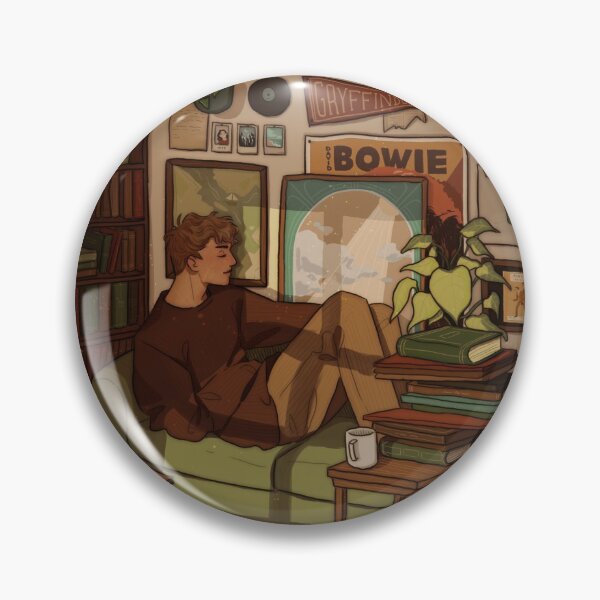 Item preview, Moony's Apartment Button designed and sold by qorndoq.