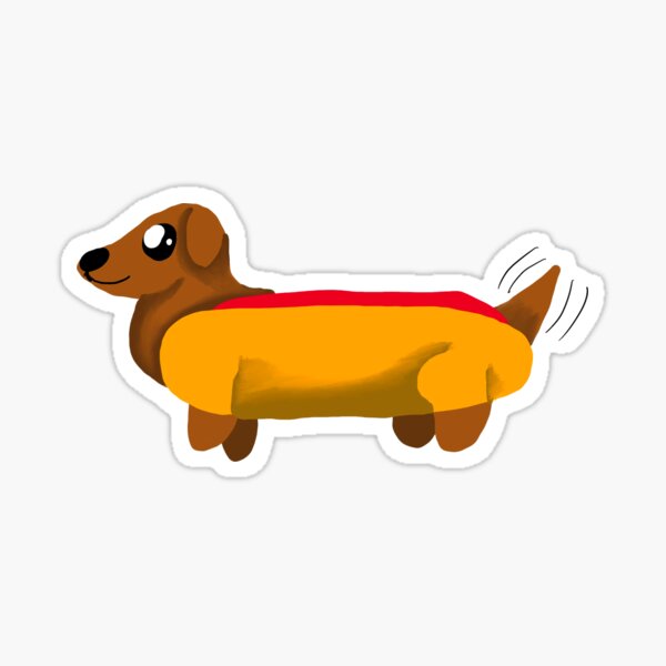 Item preview, Doxie Hot Dog designed and sold by Nav19at0r.