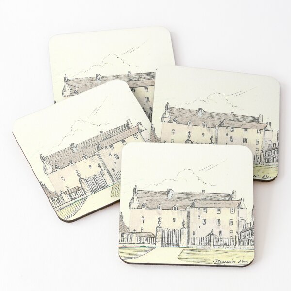 Item preview, Vintage Illustration of Traquair House, Innerleithen designed and sold by yourscotborders.