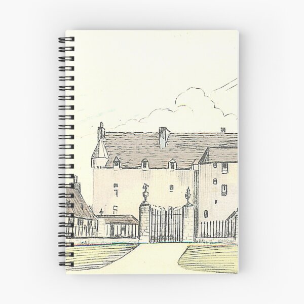 Item preview, Vintage Illustration of Traquair House, Innerleithen designed and sold by yourscotborders.