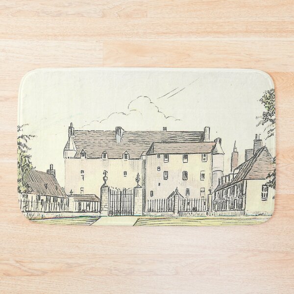 Item preview, Vintage Illustration of Traquair House, Innerleithen designed and sold by yourscotborders.