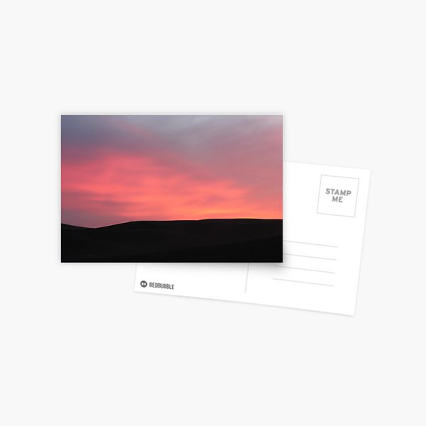 Sunset on the Palouse II Postcard