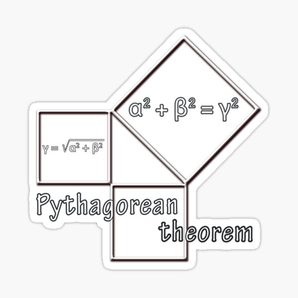 Item preview, Pythagorean theorem designed and sold by Art By M.