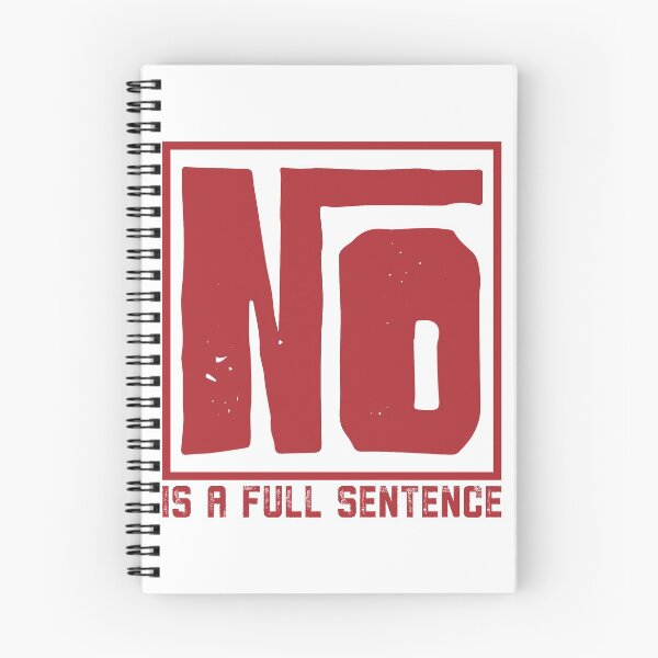 Item preview, No is a full sentence designed and sold by Glstudio.