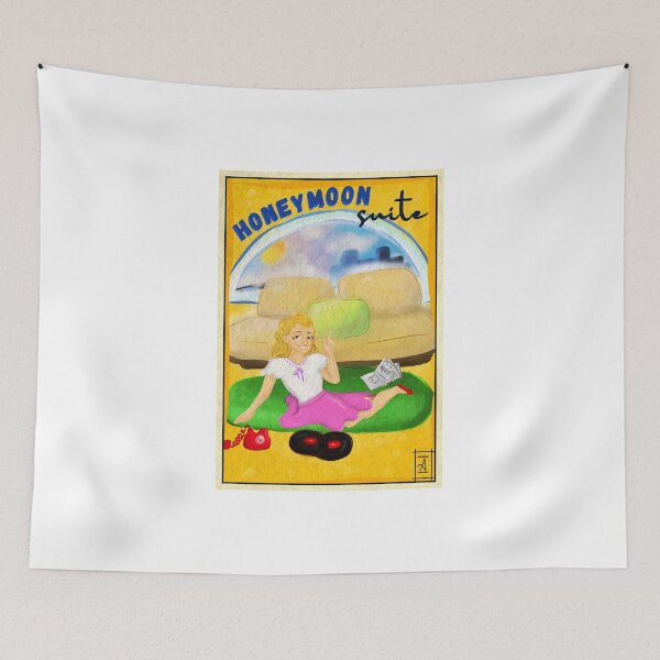 Item preview, honeymoon suite - arctic monkeys - 50s ad designed and sold by ateneaatelier.