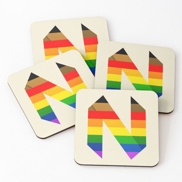 Item preview, Gay Pride Neovim Logo designed and sold by QuietMisdreavus's pride logos and silly stuff.